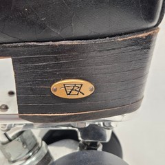 Vtg 70’s Riedell 355 Grand Prix Roller Skates 10 Snyder Plates Roller Bones