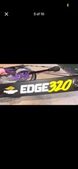 Diamond Archery Edge 320 Bow Purple Mossy Oak Bundle (arrows/hard case/quiver)
