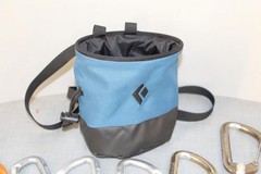 8 Double Climbing Carabiners BLACK DIAMOND CAMP & CHALK BAG