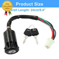4 Pin Ignition Key Switch – Dirt Bike Scooter Parts for 50Cc 70Cc 90Cc 110Cc 125