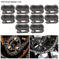 10pcs 420 Chain Link Easy Install Heavy Duty For Dirt Bike Accessory Popular