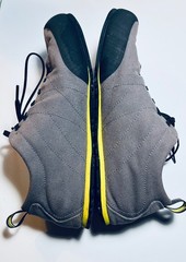 Evolv climbing shoes men size 11 US Classic Approach canvas gray VG++