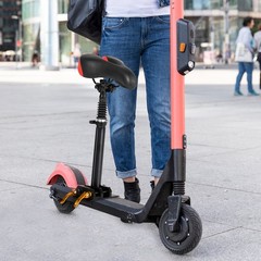 NEW Electric Scooter Seat Adjustable Saddle for Xiaomi M365 Scooter Red + Black