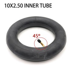 10×2.50 Inner Tube 45&90 Degre valve fit 10×3 80/65-6 255×80 Zero 10X Kugoo M4