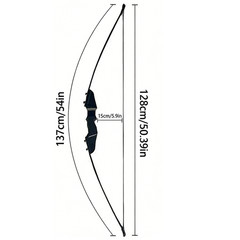 40Lbs/30Lbs Archery Takedown Recurve Bow Straight Bow Right Hand Outdoor Hunting