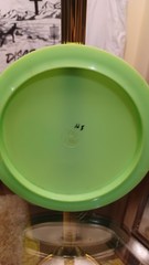 Vintage Discmania S-DDX 172g – Lime Green w/ Heart Stamp – Rare and OOP