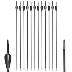 54″ Archery Takedown Recurve Bow Carbon Arrows Rest Bow Sight Sets Adult Hunting