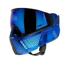 NEW CRBN Carbon Pro Fade Indigo Paintball Airsoft Goggle More Coverage