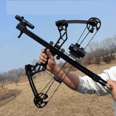 Compound Bow Rapid Bow Shooter Launcher 10 Arrows 50 Balls Rapid Orbital Archery