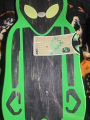 Alien Workshop Soldier Die Cut Shaped Skateboard Deck 9.675″