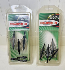 Lot of 2 Game Tracker Terminator 135 Cutting Diameter 1 3/16″
