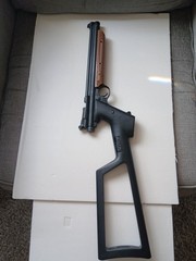 NOS CROSMAN AMERICAN CLASSIC 1377 AIR PISTOL W/ MODEL 1399 CUSTUM SHOULDER STOCK