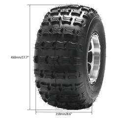 18×9.50-8 Tire Wheel Rim Rear Axle Kit Hub for Go Kart ATV UTV 125cc 150cc 200cc