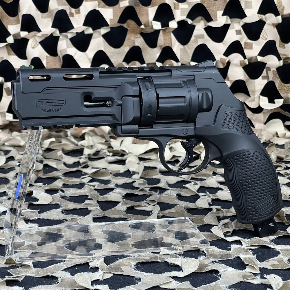 NEW T4E .50 Cal TR50 Gen 2 Paintball Revolver – Black (2292176)