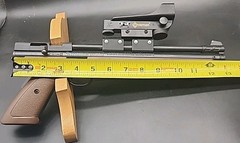 Crosman P1377BR Pump Action Single Shot .177 Caliber Pistol – w Crosman Red Dot