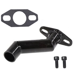Flexible Exhaust Muffler Pipe Kit For 49cc 60cc 66cc 80cc 100cc 2 Stroke Engine