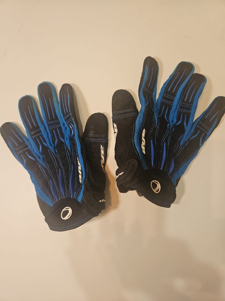 DYE PAINTBALL CORE GLOVES BLUE/BLACK SIZE MEDIUM