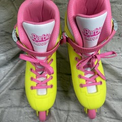 Barbie Movie Impala Rollerblades Womens Size 8 Mens 6 Heel Break Inline Skates