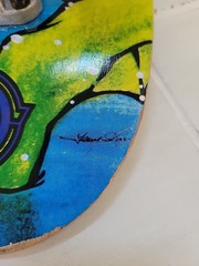 Rare Kryptonics Rat Fink style 23″ in skateboard. Nice piece