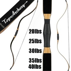 25-45lbs Archery Takedown Recurve Bow 52″ Tradtiional Bow Target Hunting Shoot