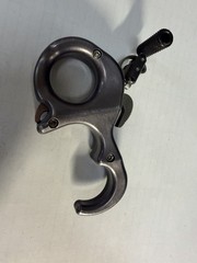 Scott Archery Sigma Thumb Trigger Release 3 Finger Gunmetal Black Compound