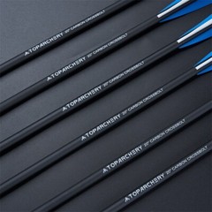 Archery 12Pcs 20″ Crossbow Bolts Carbon Arrows OD8.8mm Half Moon Nock Hunting