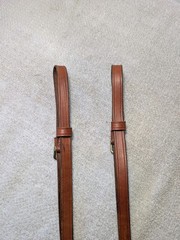 PAIR Of Replacement Breast Collar Tug Straps Western Leather FREE Shipping #2