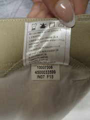 Ariat Heritage Front Zip Breeches 38R Tan Knee Patch Riding Pants Equestrian Men