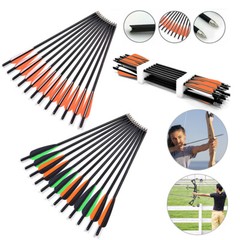 20 Inch Hunting Crossbow Bolts Carbon Arrows 12PCS Archery Crossbow Arrows HOT