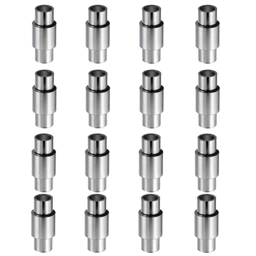 16Pcs Aluminum Skate Bearing Spacers 6mm Axle Speed Spacers for 8mm Bearings