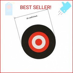 KURUGEILI 25 * 3cm EVA Foam Archery Target 9 inch Round Archery Moving Targets f