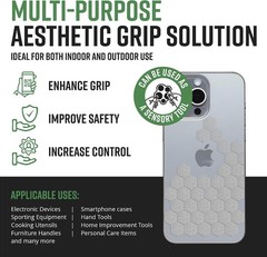 Enhanced Grip Tape for Phones, Guns, Keyboards – 2 Pack