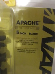 NAP Apache 5″ Inch Black Stabilizer 60-775