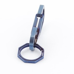 Blue Titanium Keychain: 50kg power, multi-tool for outdoor heroics & mishaps