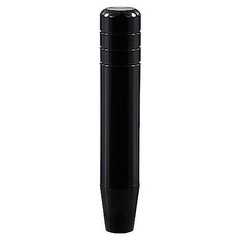 Long Shift Knob Weighted Aluminum Alloy Polished Metal Driving Handle Stick Red