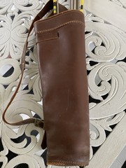 Vintage Archery Black Hawk Cravotta Brothers Swift 1816 Arrows Leather Quiver