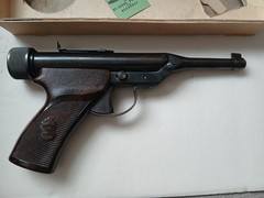 NOS VINTAGE HY SCORE PRO TARGET .177 CAL PELLET AIR PISTOL IN ORIGINAL BOX NICE
