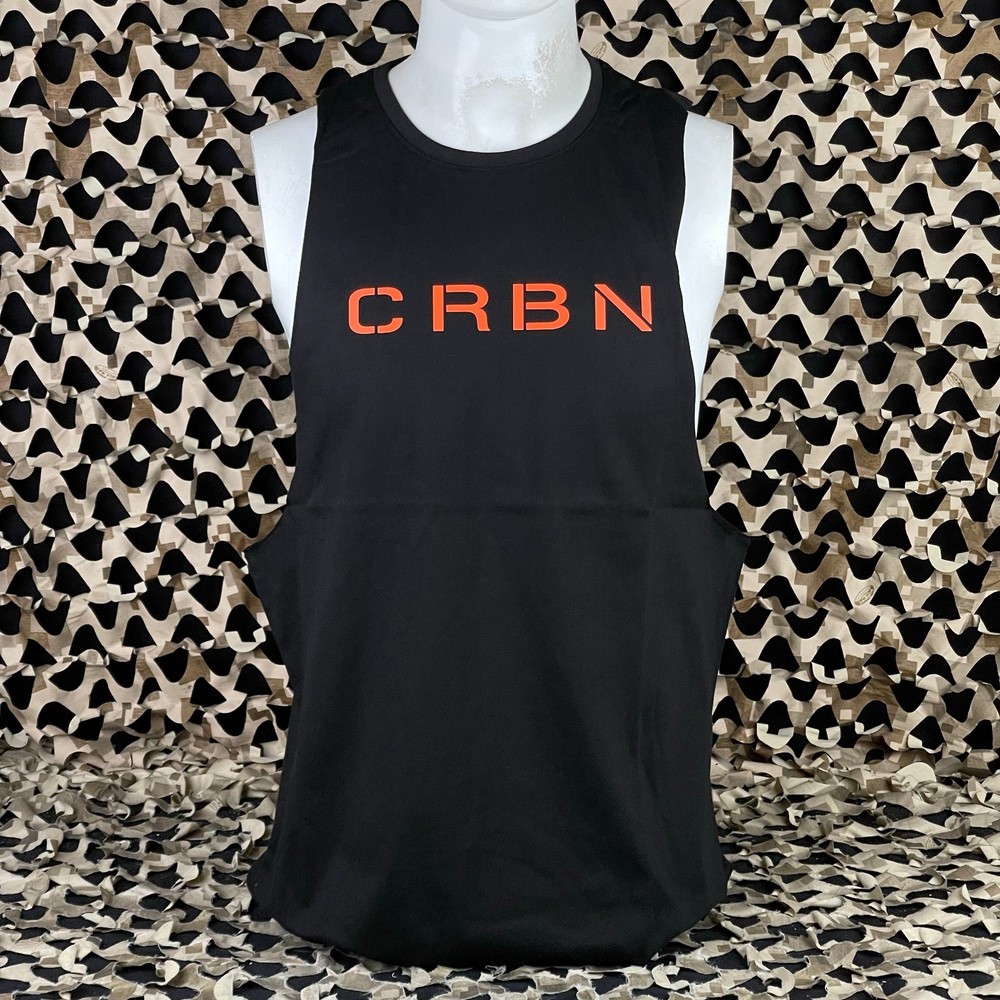 NEW CRBN Paintball Cutoff Shirt – Black – X-Large