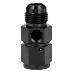 8AN Male Flare to -8 Female Swivel with 1/8 NPT Gauge 8AN with 1/8 NPT Port