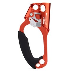 Climbing Hand Ascender Outdoor Mountaineering Tree Arborist Orange – Left