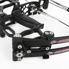 Archery Compound Bow Short Axis Dual-Use Steel Ball 30-70lbs Shoot Hunting RH LH