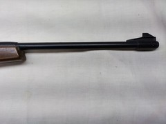 Vintage Marksman Model 4000 .177 Cal Pellet With Booklet Missing Shoulder Stock