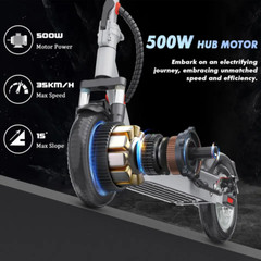 ienyrid M1 E Electric kick Scooter adult.500Watts/12.6AH.22mi Max.22mi range Max