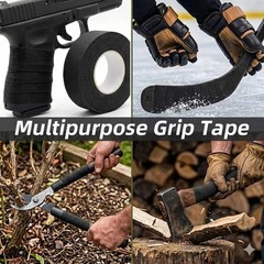 2 Rolls Gun Grip Tape, Non-Reflective, No Residue Goon Grip Tactical Tape for.
