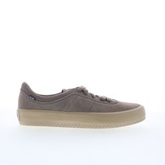 Globe Melbek GBMELB Mens Gray Suede Lace Up Skate Inspired Sneakers Shoes