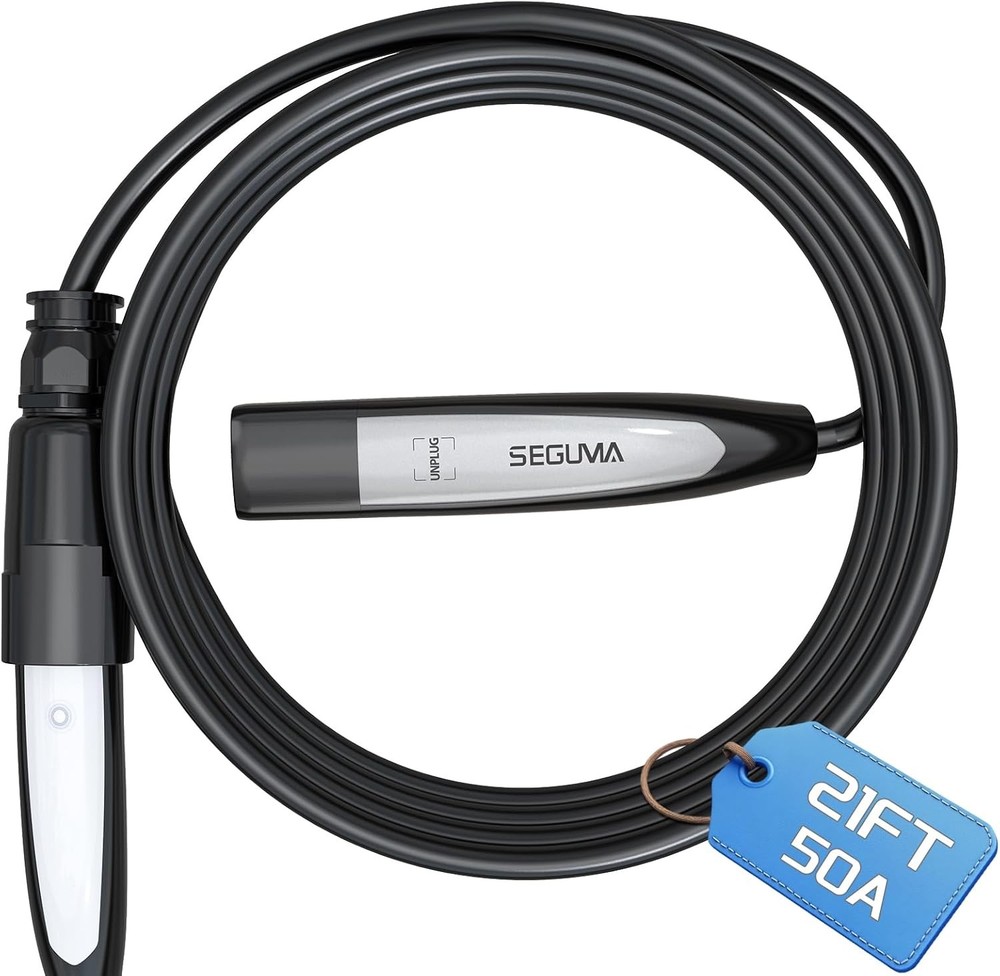 EV Charger Extension Cable for Tesla, Up to 50A 21FT 240V 12KW NACS Extension Ca