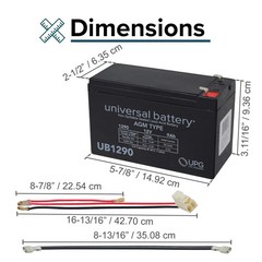 24 Volt Battery Pack (9 Ah Version 1-7) for the Razor E200/E225 Electric Scooter