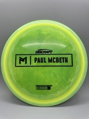 NEW Prototype Discraft Anax Paul McBeth 174g – Blendy Lemon Lime Swirl W/ Black