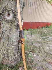 Custom Bear Vintage Recurve Longbow Handmade Archery Palmer