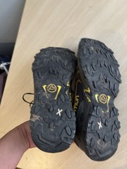 La Sportiva Ultra Raptor Trail Running Shoe Men Size 11 Black Yellow